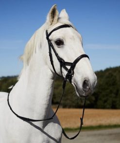 Alternative view of Horze Denver Bitless Bridle Cob Black