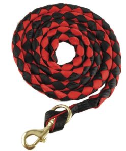Basic Flat Braided Nylon Lead Rope with Snap