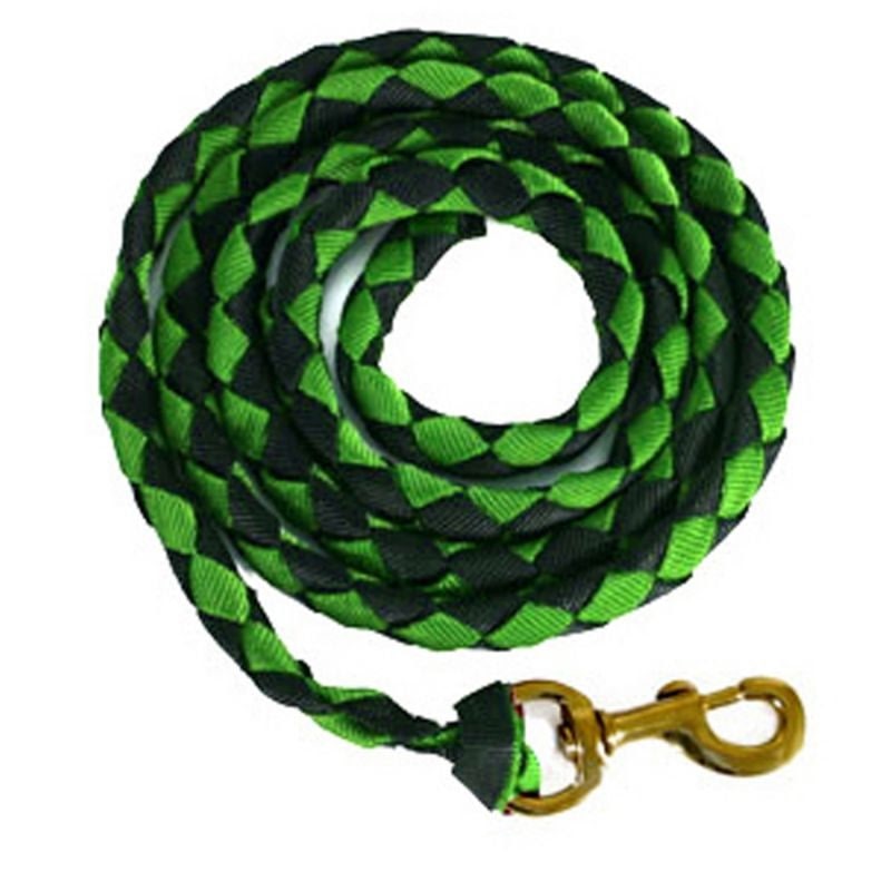 Basic Flat Braided Nylon Lead Rope with Snap - Image 4
