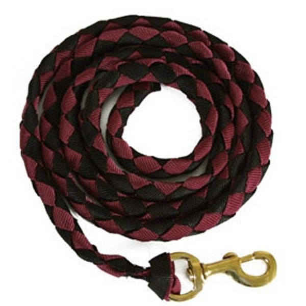 Basic Flat Braided Nylon Lead Rope with Snap - Image 5