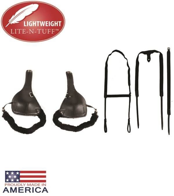 Feather-Weight LITE-N-TUFF Leather Elbow Boots wit