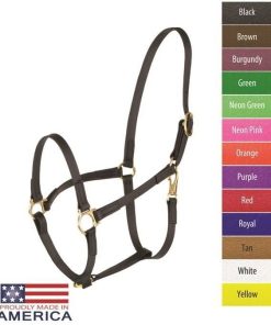 Feather-Weight Beta Track Halter Horse Neon Pink