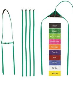 Jacks Hopple Hangers - Sold as a Set 1/2" Neon Gre