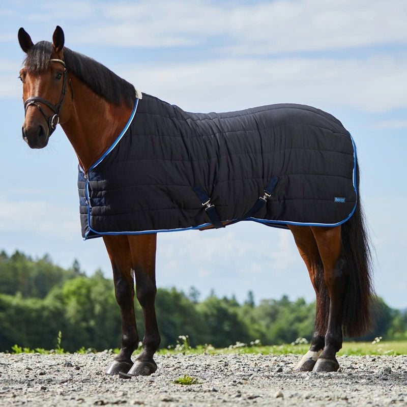 Horze Glasgow Stable Blanket 100g 66 Dark Blue - Image 6