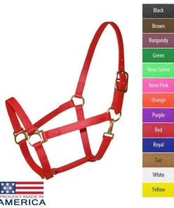 Feather-Weight Beta Track Halter Horse Neon Pink