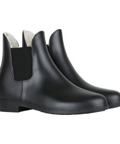 Alternative view of Horze Ladies Bonn Rubber Paddock Boots with Faux F