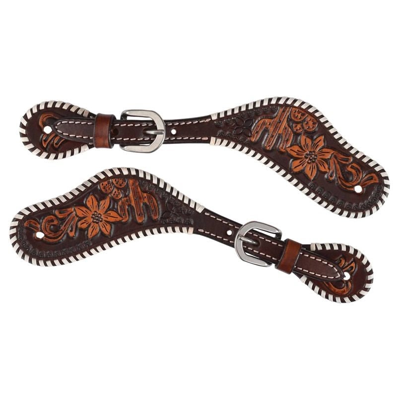 Circle Y Desert Edge Spur Straps Ladies/Youth