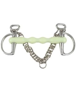 Alternative view of Jacks Apple Flexible Shaped Mouth Bit 5" Stainless