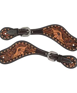 Circle Y Dusty Floral Ladies Spur Straps