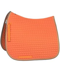 Horze Adepto Dressage Saddlepad Horse Coral Gold