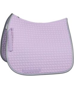 Alternative view of Horze Adepto Dressage Saddlepad Horse Coral Gold