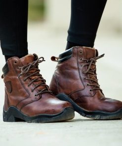 Alternative view of Horze Ladies Chamonix Winter Leather Paddock Boots