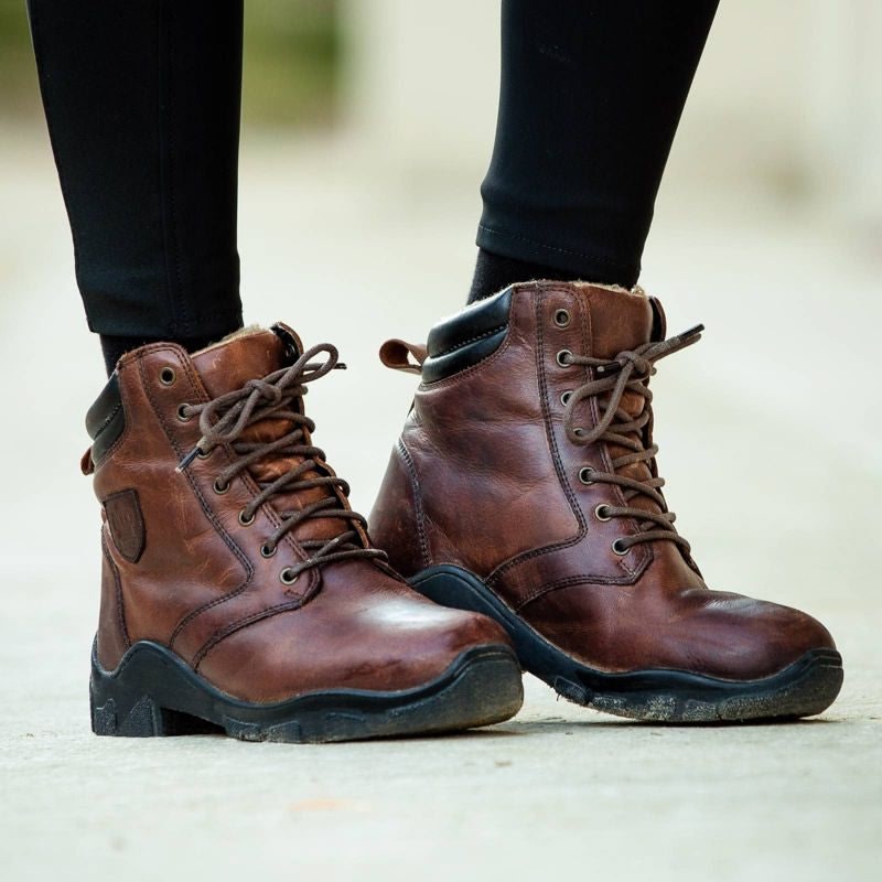 Horze Ladies Chamonix Winter Leather Paddock Boots - Image 2