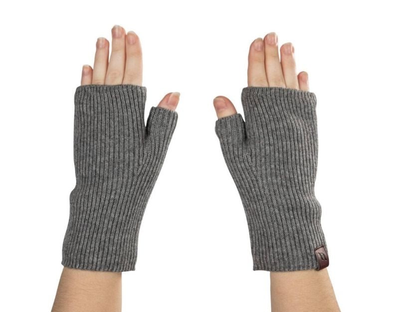 Back on Track Ash Knitted Wrist Gaiters - Image 2
