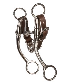 Cowboy Tack Bernard Fonck Correctional Bit 7-1/2" Medium Shank Cheecks