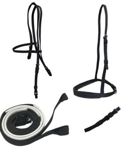 Jacks Ultra Race Bridle Set with Loop Reins