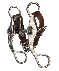 Cowboy Tack Bernard Fonck Correctional Bit Short Shank Cheeks