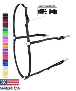 Feather-Weight Buxton Nylon Martingale