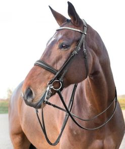Horze Laelia Plain Leather Dressage Reins