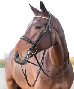 Alternative view of Horze Laelia Plain Leather Dressage Reins