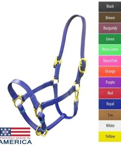 Feather-Weight Beta Double Buckle Adjustable Chin Halter