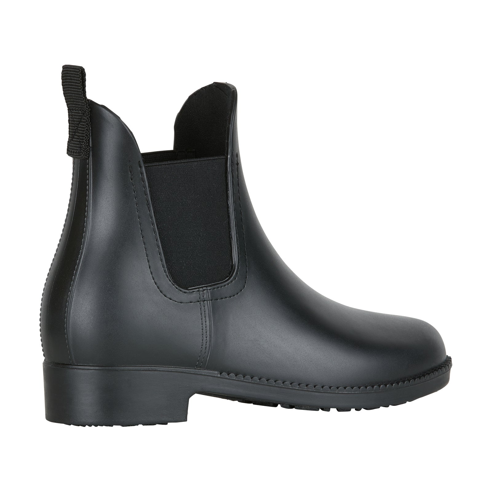Horze Kids Bonn Rubber Paddock Boots 3.5 Black - Image 4