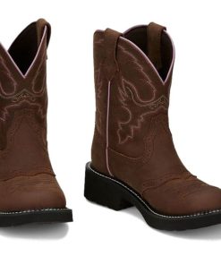 Alternative view of Justin Ladies Gypsy Gemma 8in Round Toe Boots