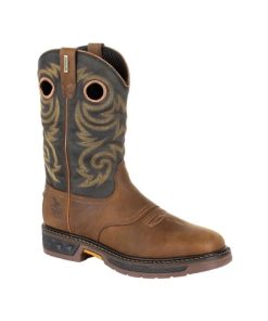Georgia Boot Mens WP Sq Toe Boots