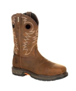 Georgia Boot Mens Alloy Sq Toe Boots