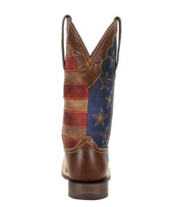 Alternative view of Durango Ladies Pro Vint Flag Star Boot