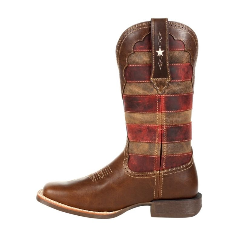 Durango Ladies Pro Vint Flag Star Boot - Image 5