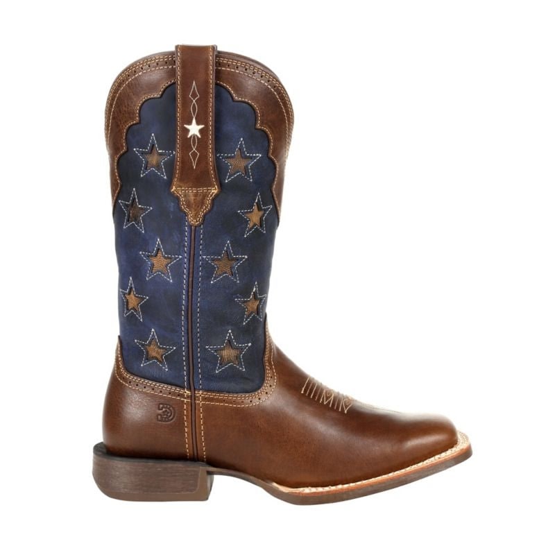 Durango Ladies Pro Vint Flag Star Boot - Image 6