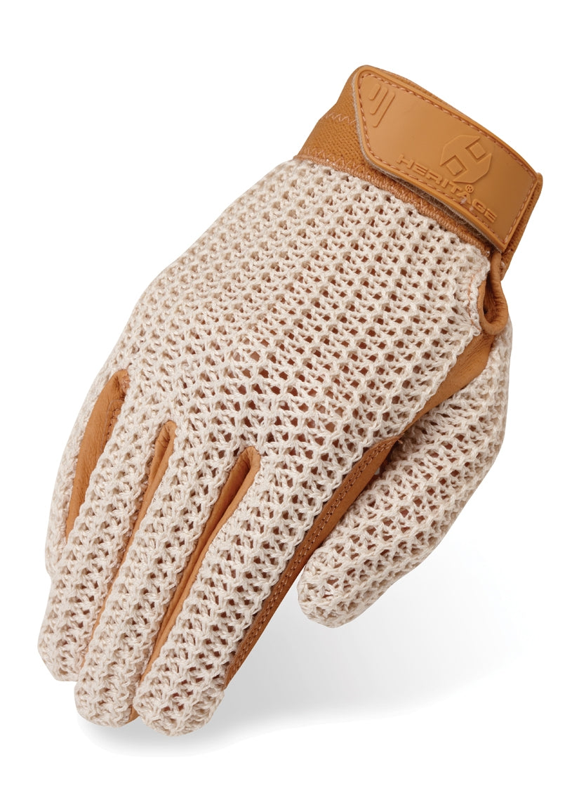 Heritage Kids Crochet Gloves - Image 2