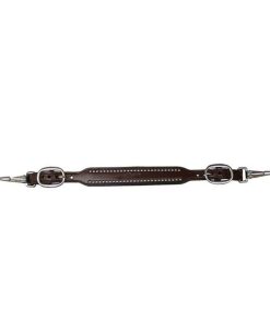 Circle Y Wither Strap With Silver Spots