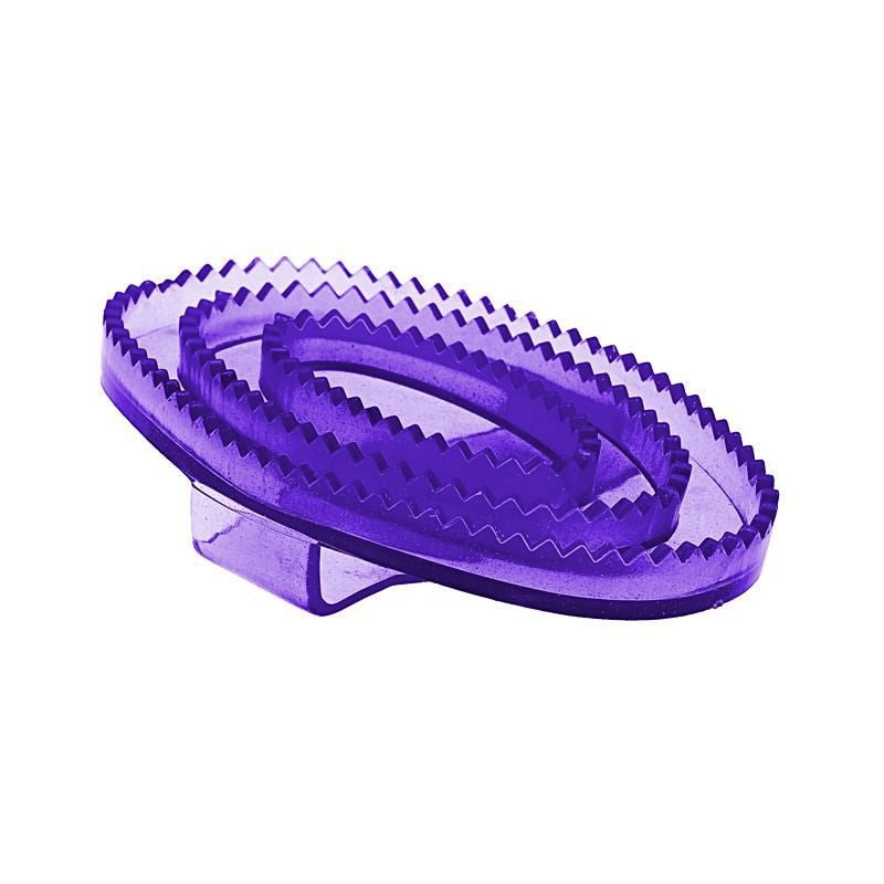 HorZe Flexible Curry Comb Blue - Image 2