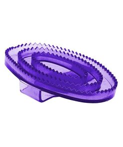 HorZe Flexible Curry Comb Blue
