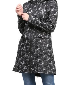 Equine Couture Ladies Linear Horse Rain Jacket