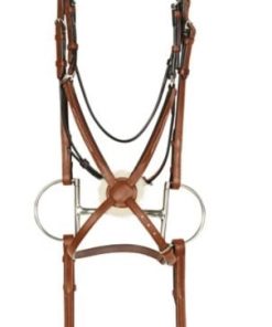 Aramas Fancy Raised Padded Figure-8 Bridle with Ru