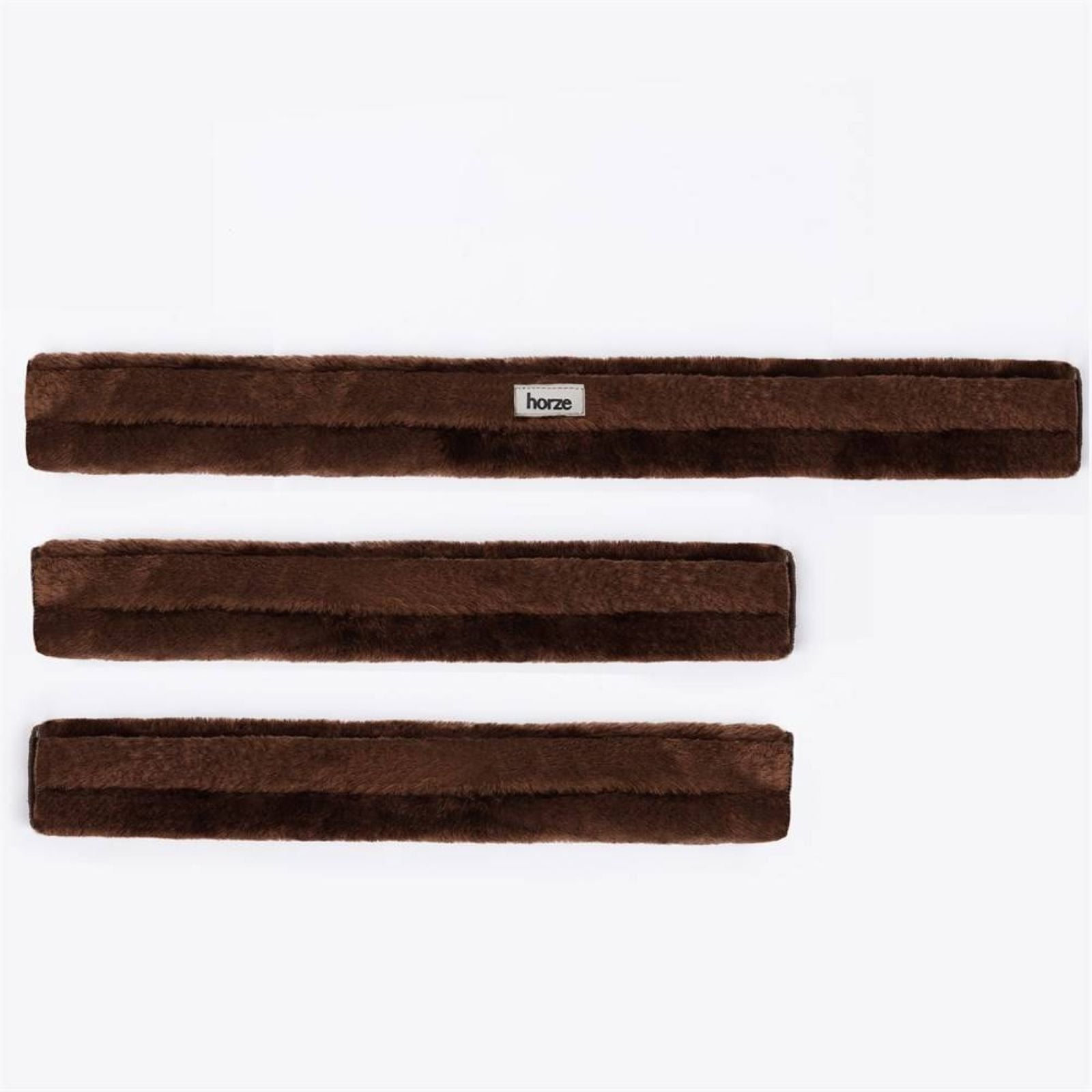 Horze Narvik Faux-Fur Breastplate Cover Set - Image 2