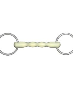 Horze Apple Flavor Mullen Loose Ring Snaffle Bit
