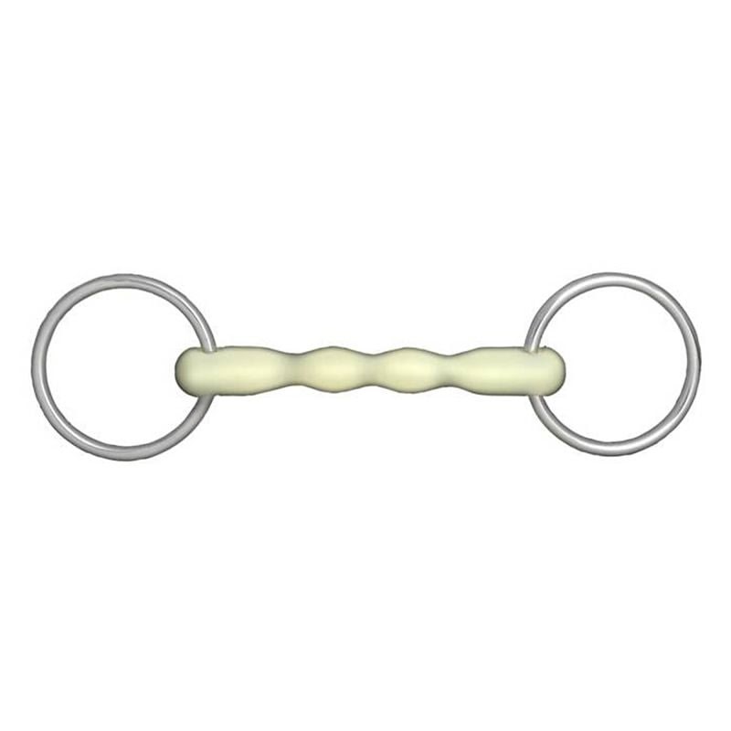 Horze Apple Flavor Mullen Loose Ring Snaffle Bit