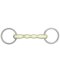 Alternative view of Horze Apple Flavor Mullen Loose Ring Snaffle Bit