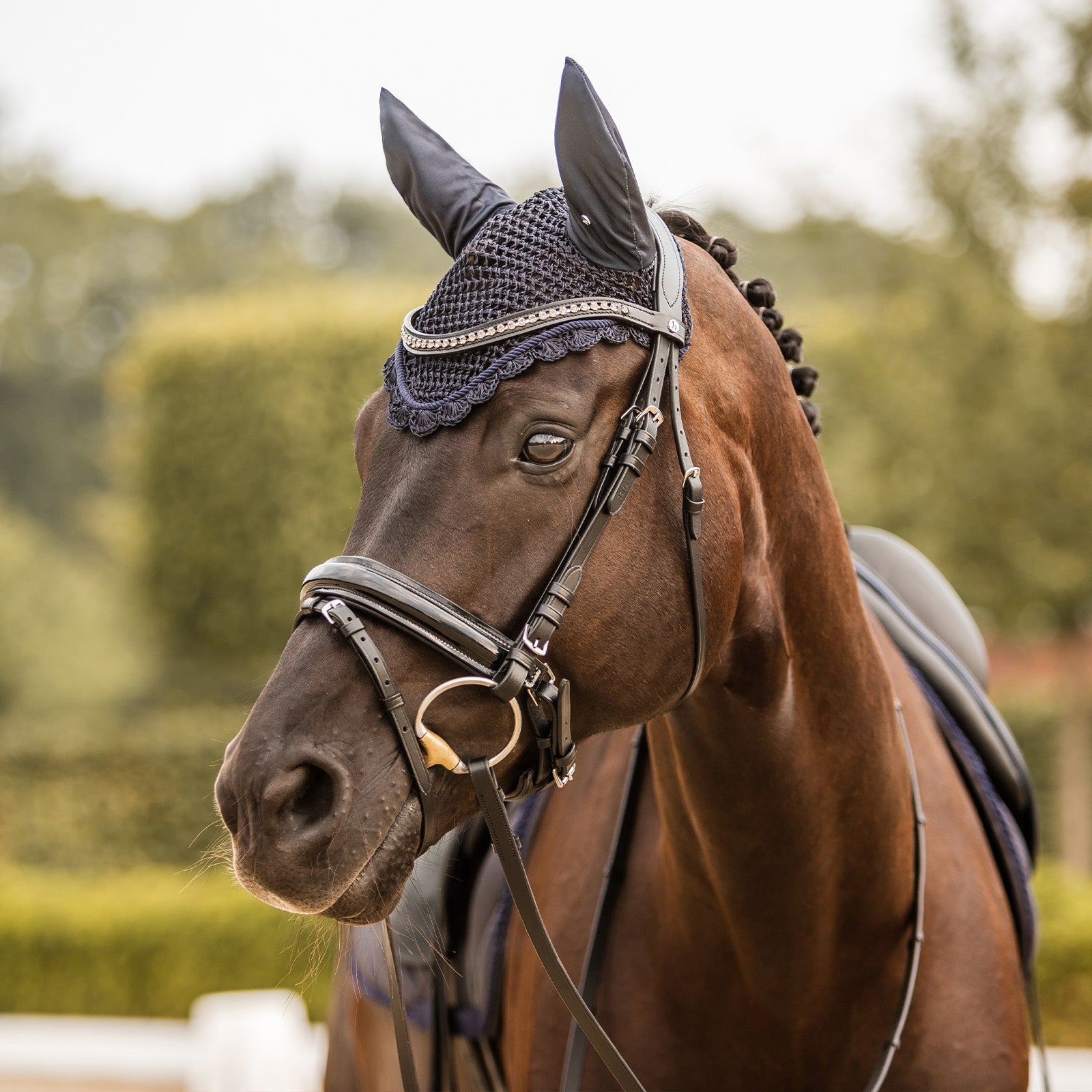 Horze Victoria Ear Net - Image 3