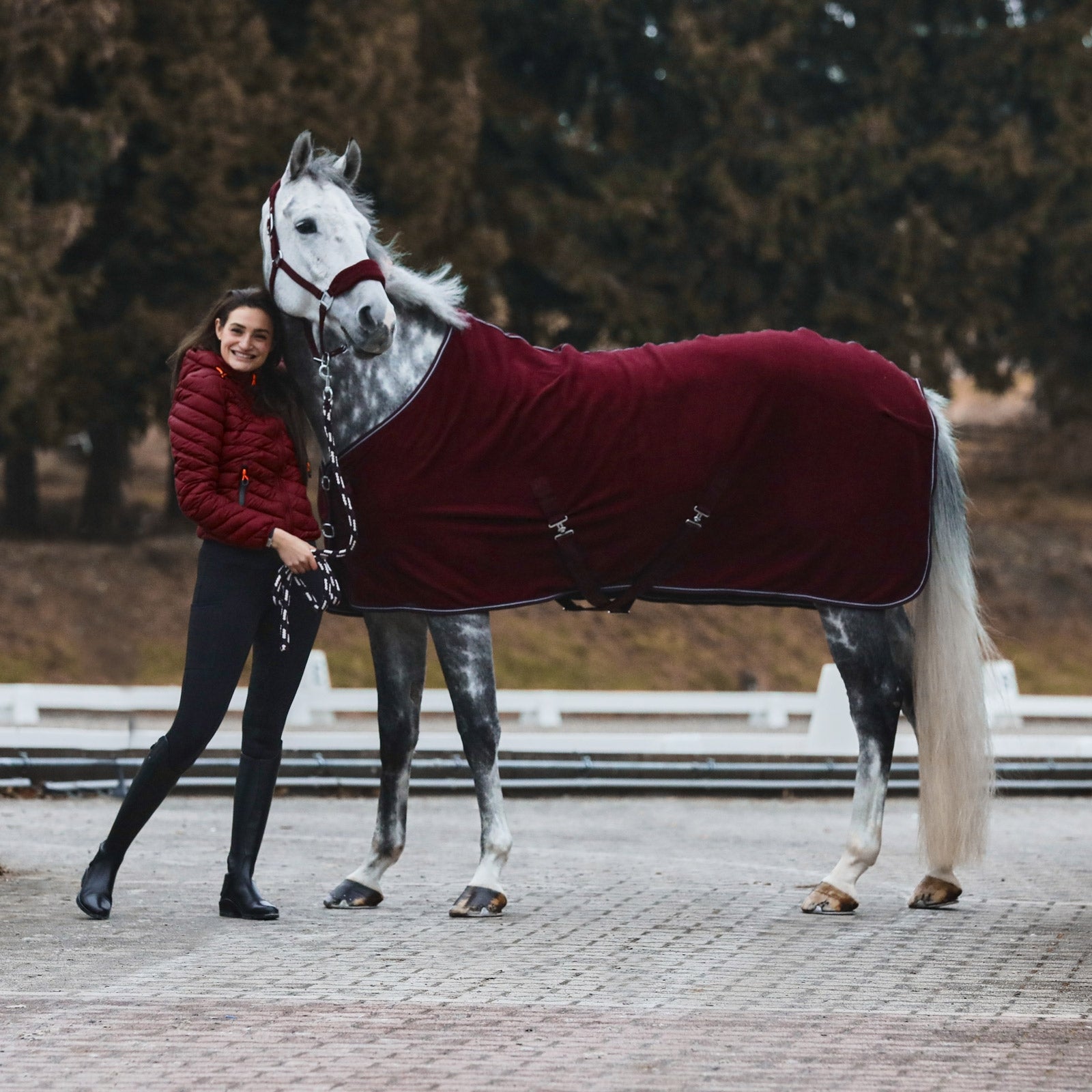 Horze Kiel Fleece Rug - Image 7