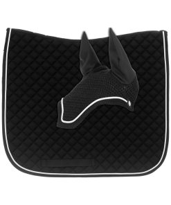Equinavia Voss Dressage Saddle Pad and Bonnet Set