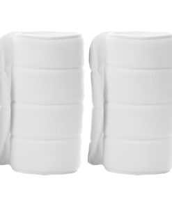 Alternative view of Equinavia No Bow Leg Wraps - Pair - White