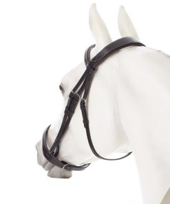 Alternative view of Equinavia Valkyrie Wide Noseband Hunter Bridle with Reins