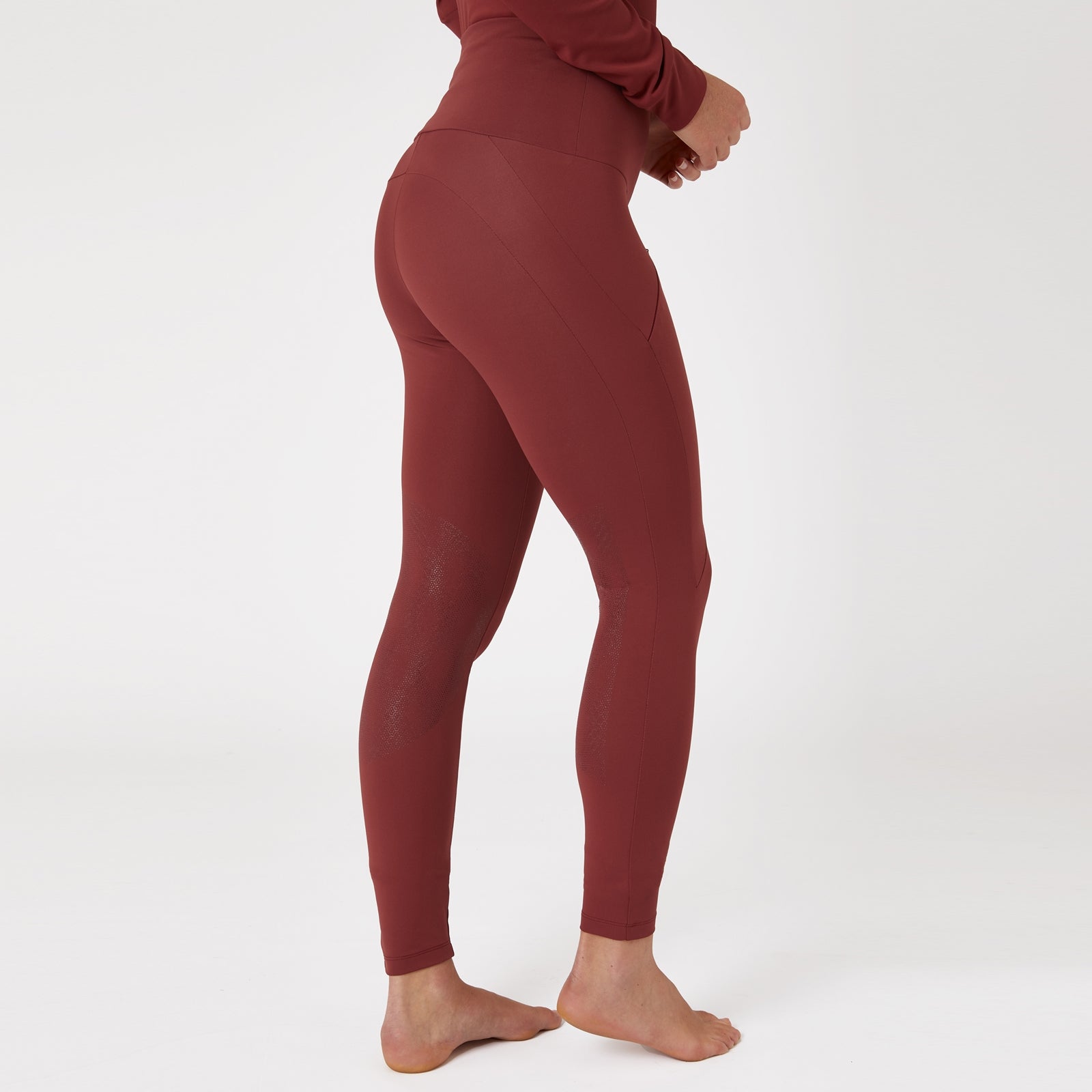 Horze Ladies Raquel Knee Patch Tights - Image 4