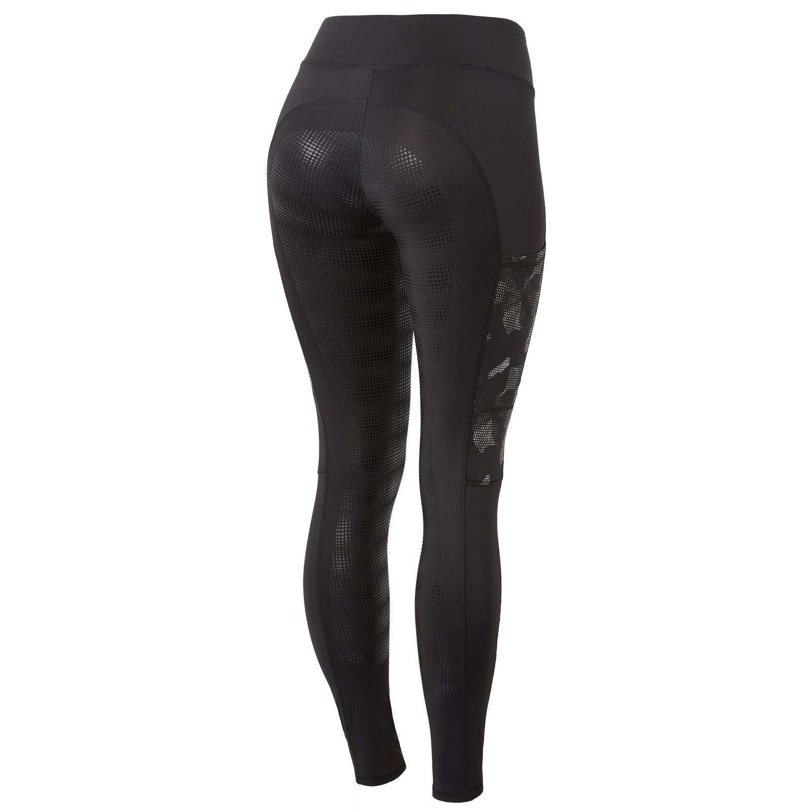 Horze Ladies Luminox Tights with Reflective Print