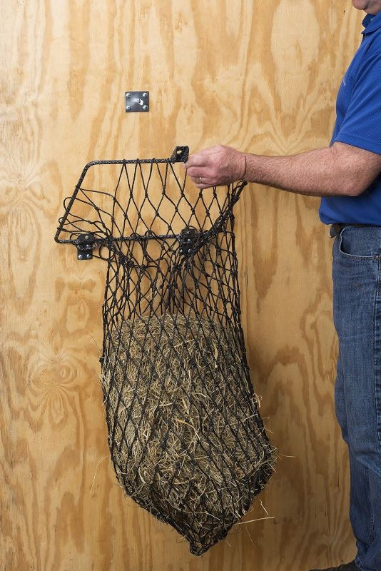 Hay Hoops II Collapsible Wall Feeder with Net - Image 2